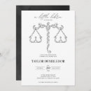 Recherche de libra invitations Moderne