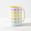 Recherche de couleur pastel tasses Coloré