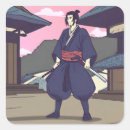 Recherche de guerrier japonais autocollants Épée