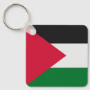 Recherche de drapeau de la palestine porteclés Rouge