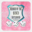 Recherche de dice autocollants Bunco