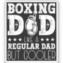 Recherche de boxeur drôle autocollants Entraîneur