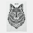 Recherche de ornemental cuisine linges Noir et blanc