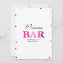 Recherche de vie bar invitations Pour elle
