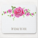 Recherche de regard tapis souris Rose