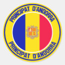 Recherche de andorra autocollants Drapeaux du monde