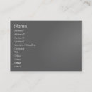 Recherche de grise cartes visite Blanc