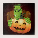Recherche de monster puzzles Frankenstein