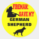 Recherche de bergers allemands autocollants Dogs