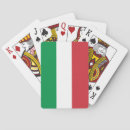 Recherche de italien jeux de cartes Drapeau de l'italie