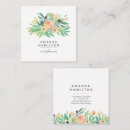 Recherche de feuille rose cartes visite Maquillage