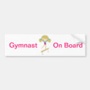 Recherche de gymnastique voiture autocollants Gymnaste