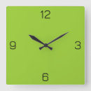 Recherche de vert jaune horloges Moderne