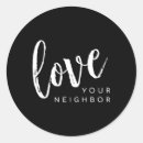 Recherche de voisinage autocollants Aimez votre voisin