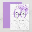 Recherche de pourpre invitations Floral