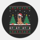 Recherche de belge malinois autocollants Arbre de noël