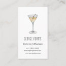 Recherche de pub cartes visite Bartending