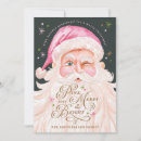 Recherche de retro santa christmas vœux cartes Famille
