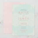 Recherche de menthe pêche mariage invitations De