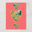 Recherche de coeur vert cartes postales Pour elle