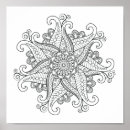 Recherche de mandalla posters Mandala coloring page