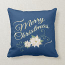 Recherche de poinsettia coussins Illustration