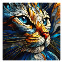 Recherche de chat abstrait art Décoration intérieure