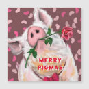 Recherche de porc noël cartes Drôle