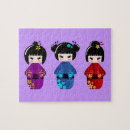 Recherche de de geisha puzzles Oriental