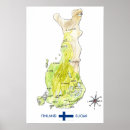 Recherche de finlandais posters Drapeau