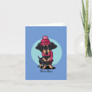 Recherche de doxie vœux cartes Dachsie