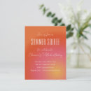 Recherche de summer 11x14 invitations Fête d'été