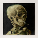 Recherche de crâne puzzles Vintage