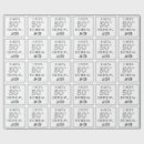 Recherche de cinquante cinquantième 50 années papier cadeau Pour tous