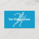 Recherche de runner cartes visite Jogging