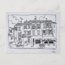 Recherche de dessin médiéval cartes postales Scène de rue