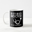 Recherche de médecin retraité tasses Stéthoscope