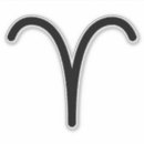 Recherche de cornes autocollants Noir