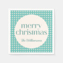 Recherche de joyeux noël serviettes Vintage