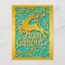 Recherche de rennes noël cartes postales Décoration