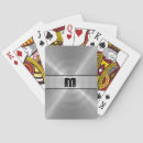 Recherche de métal jeux de cartes Argent