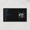 Recherche de profil musique cartes visite Professionnel