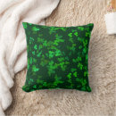 Recherche de shamrock irlandais coussins Printemps