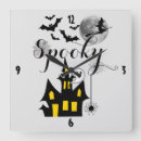 Recherche de maison hantée halloween horloges Déplaisant