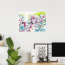 Recherche de fleurs de cerisier blanches posters Floraison printanière