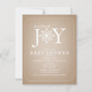 Recherche de joie de noël invitations Bébé