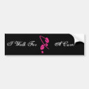 Recherche de ruban rose voiture autocollants Cancer