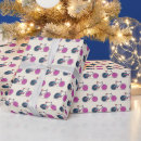 Recherche de lignes colorées papier cadeau Simple