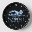 Recherche de nageur horloges Nager