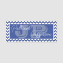 Recherche de chevron bleu bureau fournitures Monogramme